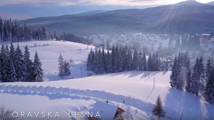 Slovák natočil nádherné video o Oravskej Lesnej: Dokonale zachytil kalamitu i čaro zimy