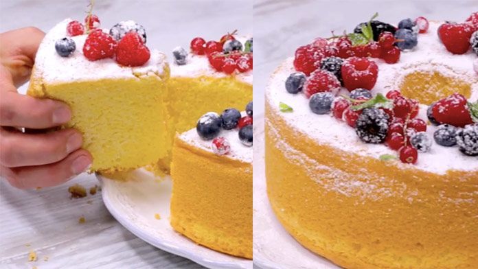 Chiffon cake, ktorému nikto neodolá: Jednoduchý, rýchly a hlavne chutný!