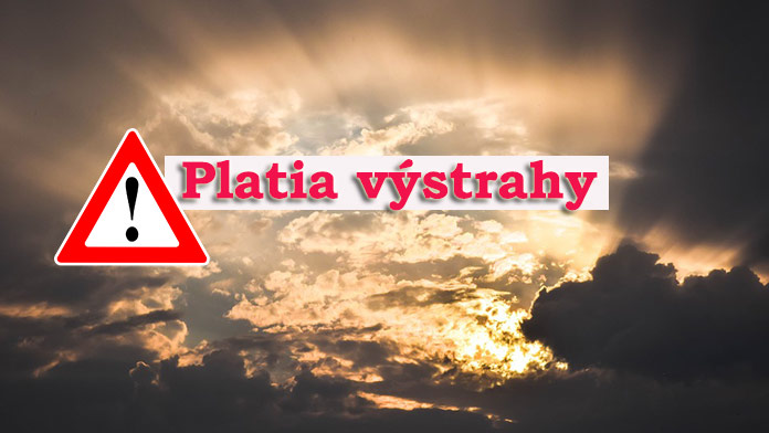 Streda bude v niektorých častiach Slovenska nepríjemná: Platia výstrahy 1. stupňa