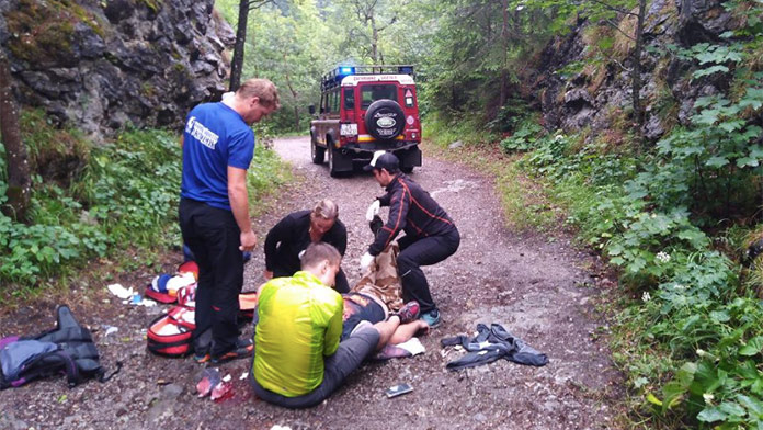 V Kvačianskej doline spadol muž: Na pomoc boli privolaní záchranári i vrtuľník