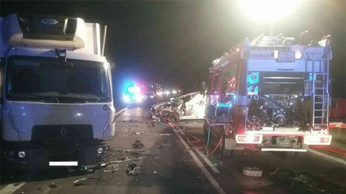 Tragická nehoda v okrese Trenčín. Na mieste zahynula jedna osoba