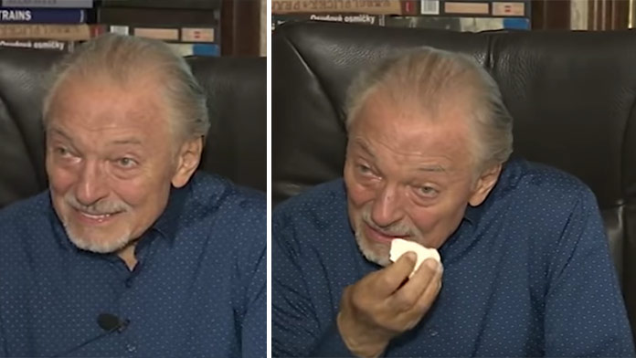 Jedno z posledných videí Karla Gotta: Darček, ktorý ho v lete dojal k slzám