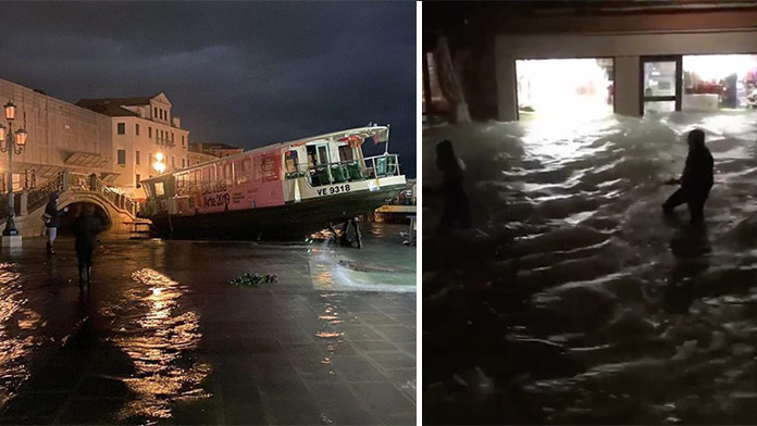 FOTO Katastrofa v Benátkach: Obrovská povodeň a dvaja mŕtvi, z videa budete mať zimomriavky