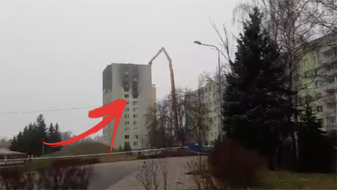 VIDEO Začali sa demolačné práce na paneláku v Prešove po výbuchu plynu