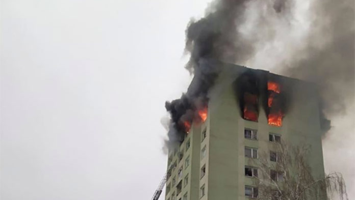 VIDEO Bezpečnostná kamera reštaurácie zachytila výbuch plynu v Prešove