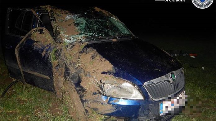 Tragická nehoda na západnom Slovensku: Vodič zomrel počas prevozu do nemocnice
