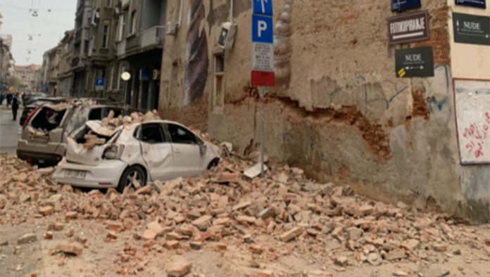 Chorvátsku metropolu Záhreb opäť zasiahlo zemetrasenie