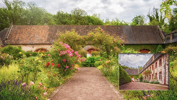 Online pexeso s fotkami domu so záhradou: Nájdite dvojice a buďte čo najrýchlejší