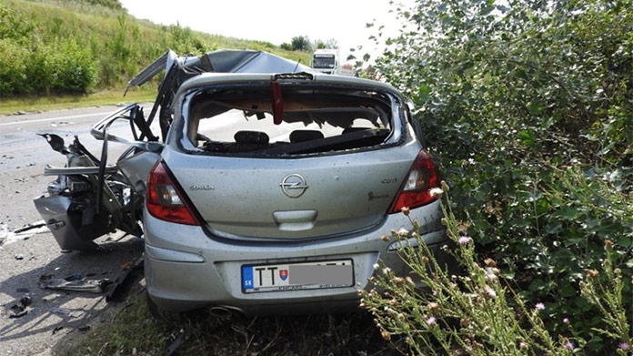Dopravná nehoda na obchvate Trnavy sa skončila tragicky