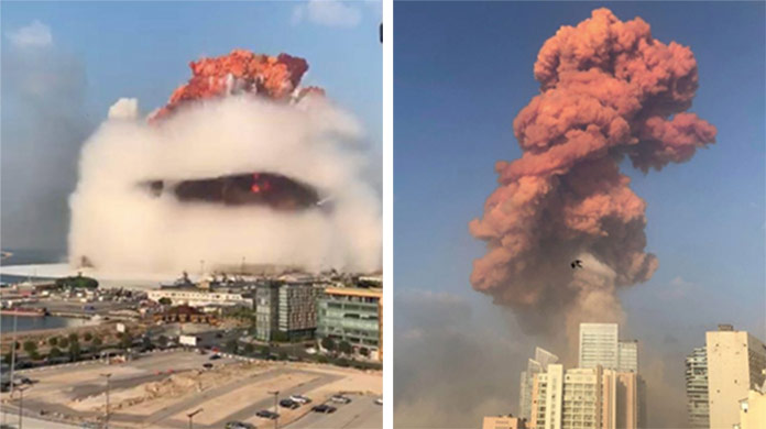 FOTO Obrovské výbuchy v Bejrúte si vyžiadali vyše 100 mŕtvych a tisíce zranených