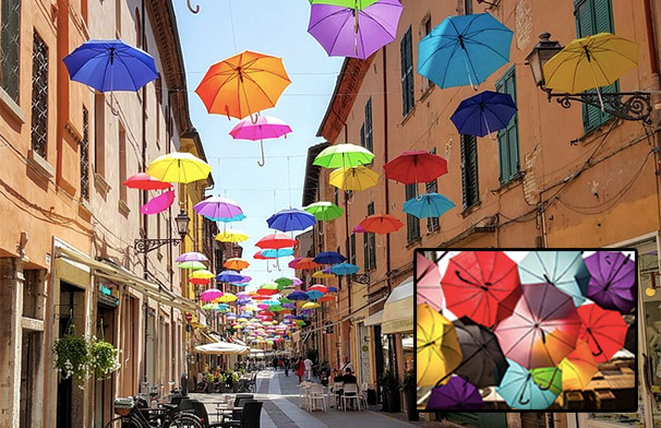 Online pexeso farebných dáždnikov: Nájdite dvojice a buďte čo najrýchlejší