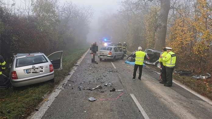 Tragická nehoda v okrese Pezinok pripravila o život jedného z vodičov