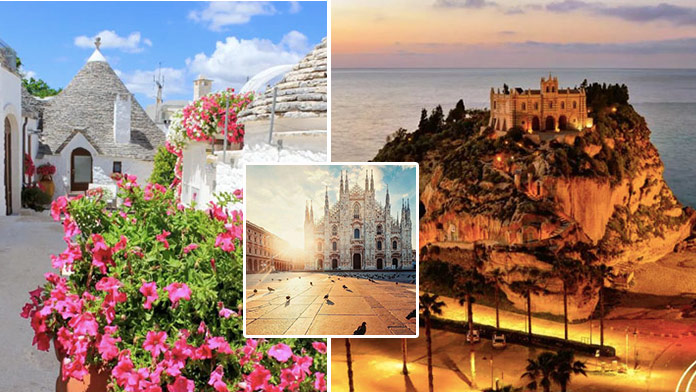 Online pexeso s fotkami nádherných talianskych miest
