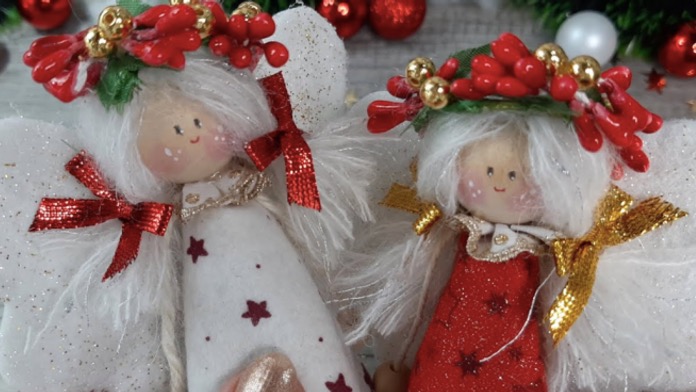 Vyrobre si vianočného anjelika bez šitia: Toto zvládne určite každý
